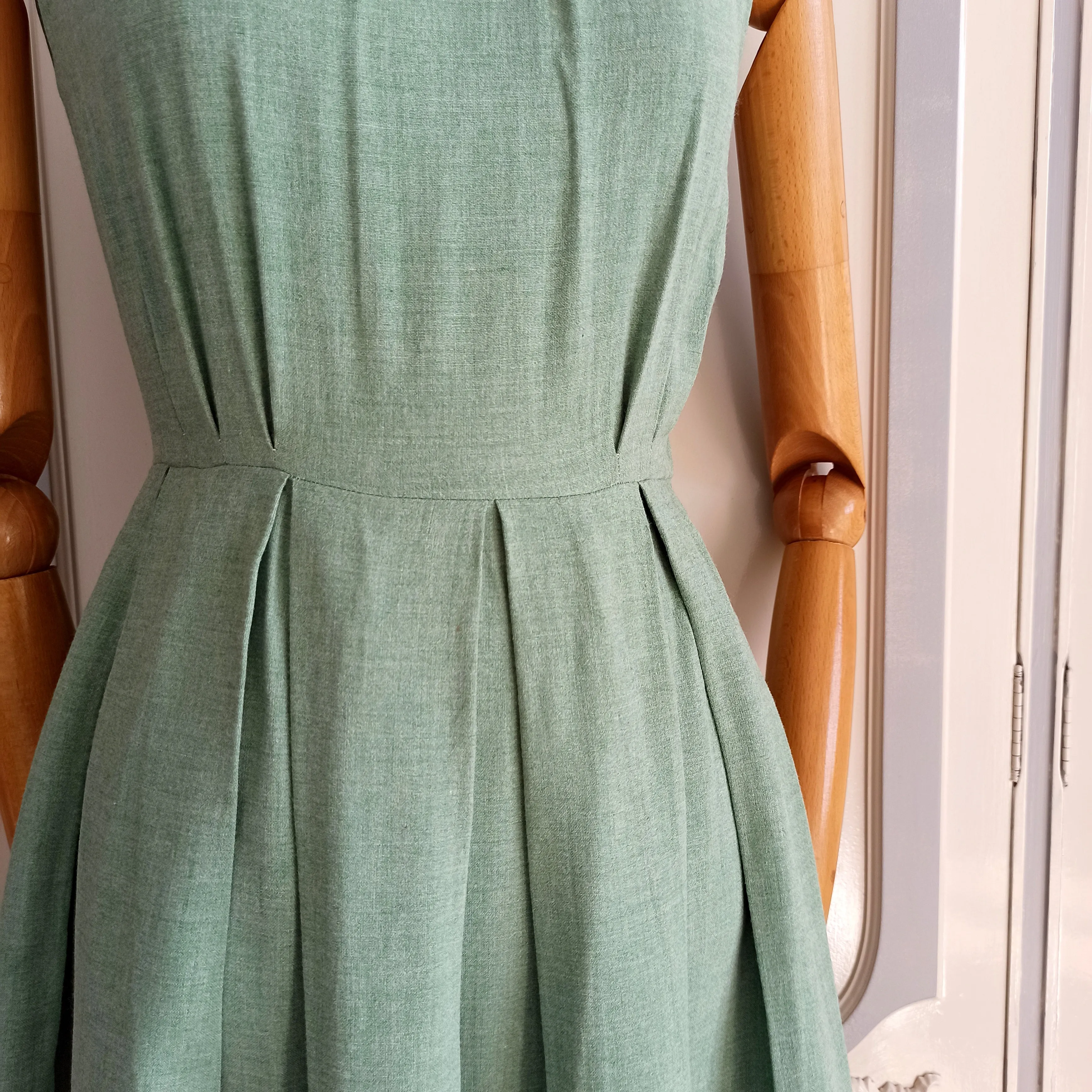1940s 1950s - JOBLOT #1 - 3 Gorgeous Pastel Color Dresses -  Adult Sizes!