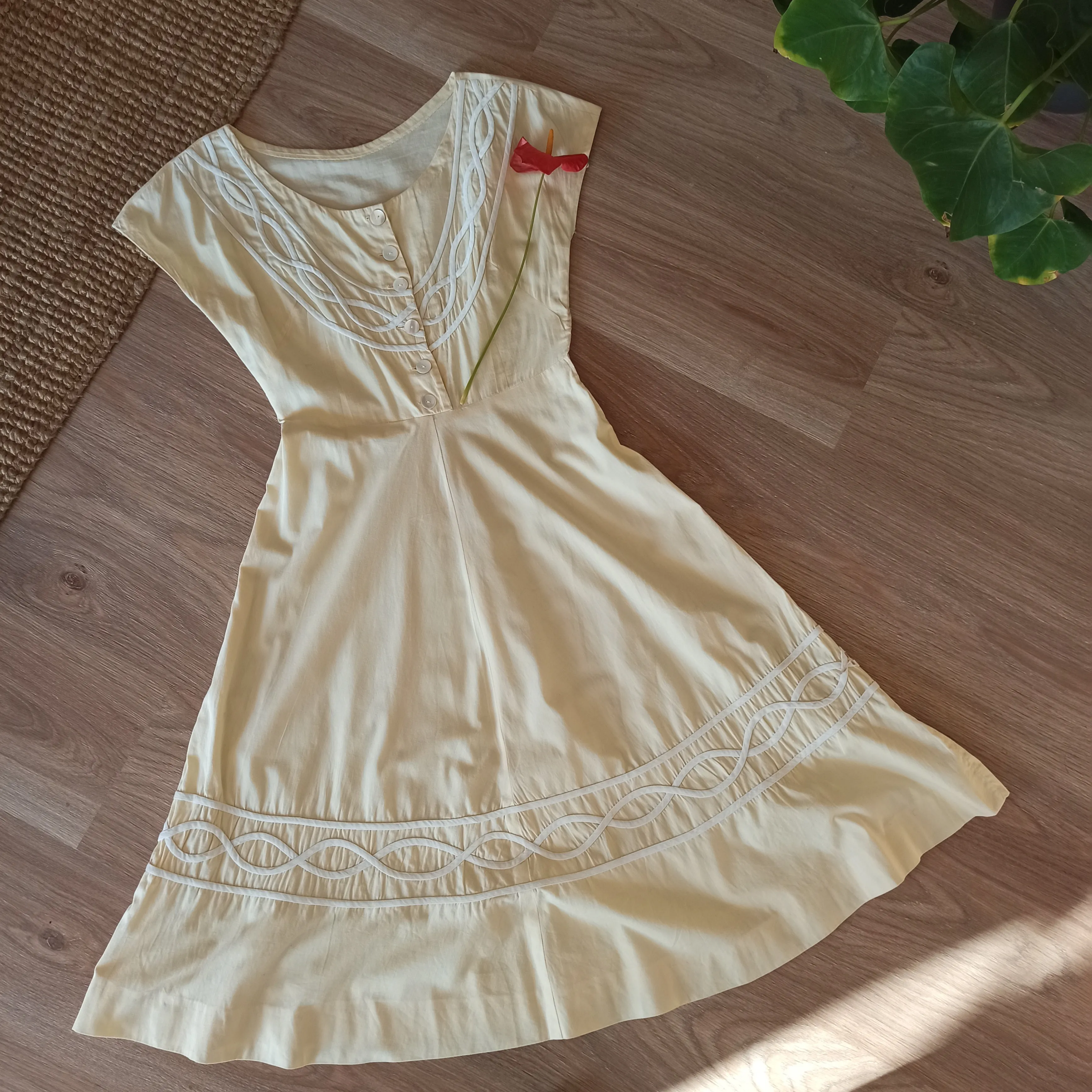1940s 1950s - JOBLOT #1 - 3 Gorgeous Pastel Color Dresses -  Adult Sizes!