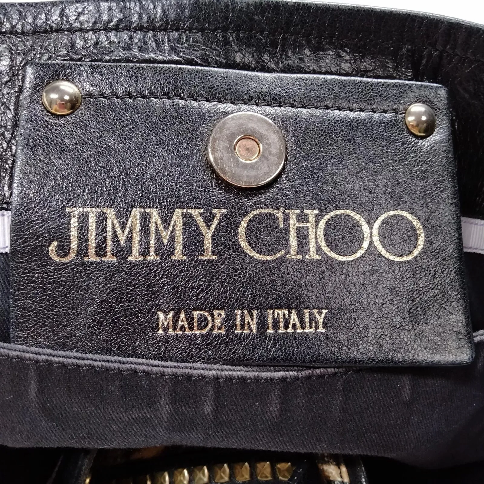496322BB (L4) Jimmy Choo Tote Bag Beige Coated Canvas
