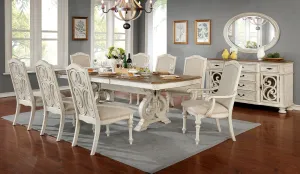 ARCADIA 9 Pc. Dining Table Set (2AC 6SC)