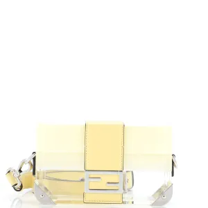 Baguette Trunk Bag Plexiglass and Leather Mini