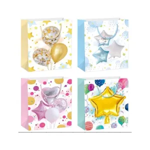 Balloons Medium Gift Bag - 18cm x 24cm x 8.5cm