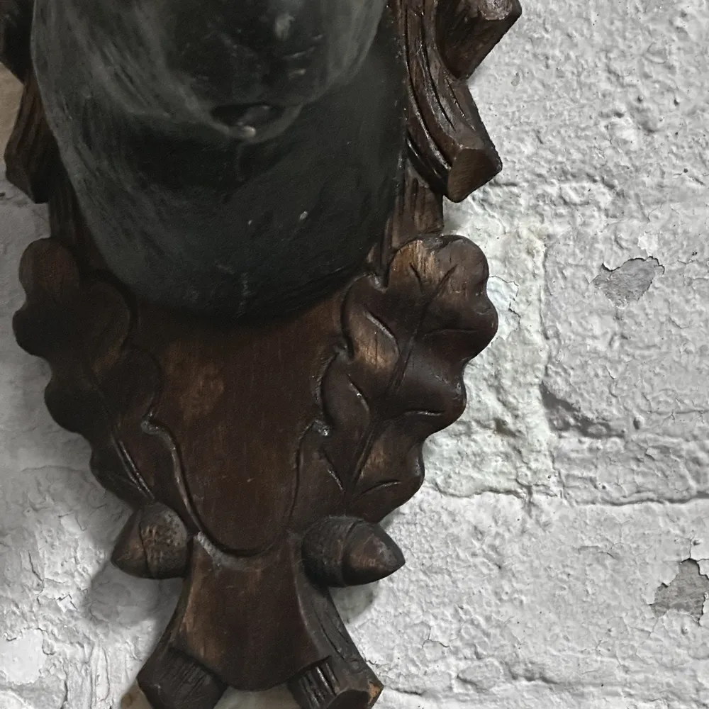 Black Forest Carved Rabbit Head (B52)