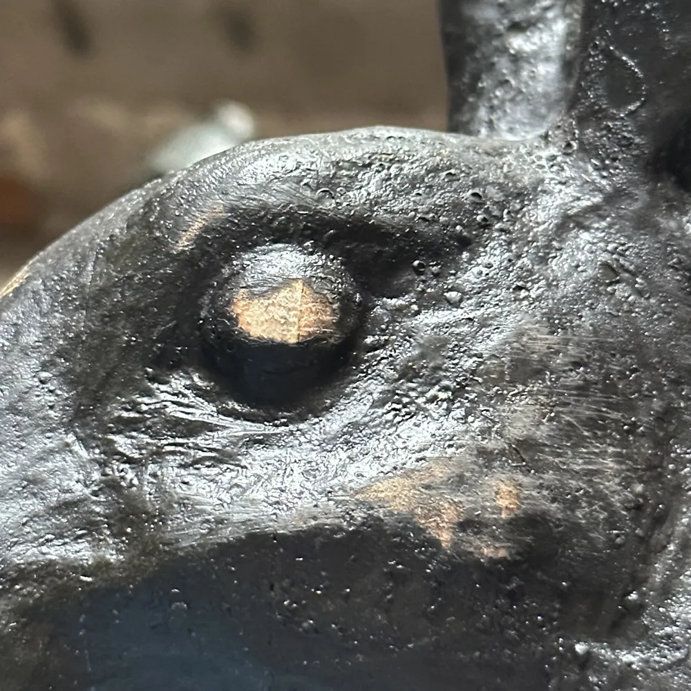 Black Forest Carved Rabbit Head (B52)