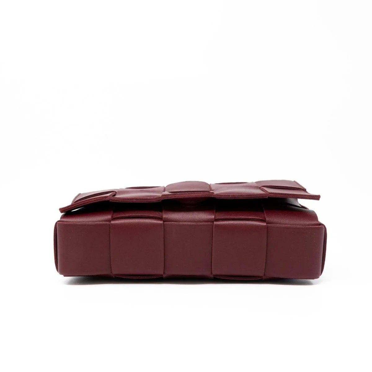 Bottega Veneta Burgundy Cassette Bag