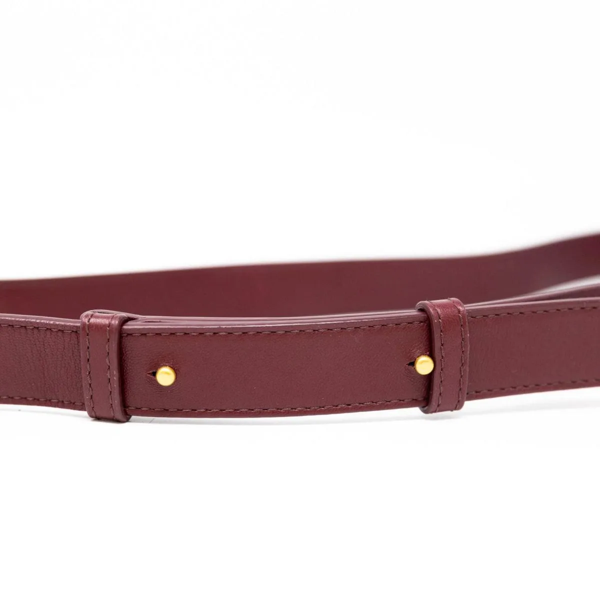 Bottega Veneta Burgundy Cassette Bag