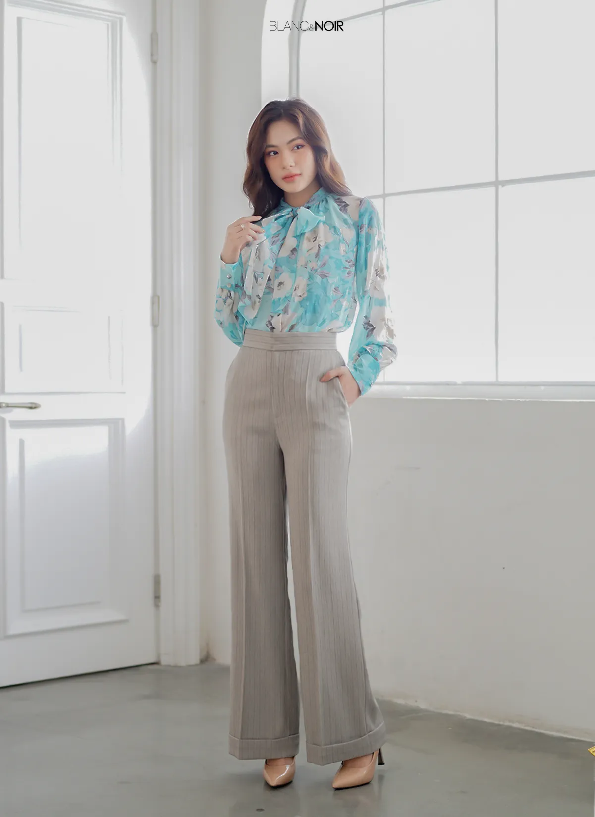 Brown Elegant Pant