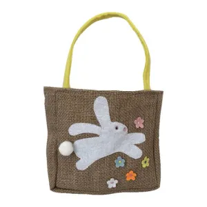Burlap Easter Gift Bag