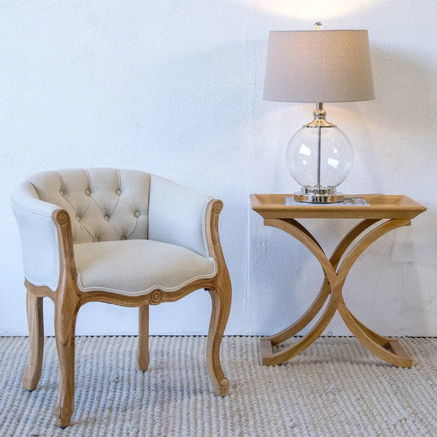 Cabriole Elizabeth Chair Stone