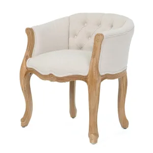 Cabriole Elizabeth Chair Stone