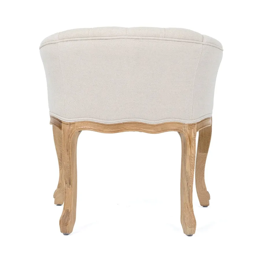 Cabriole Elizabeth Chair Stone