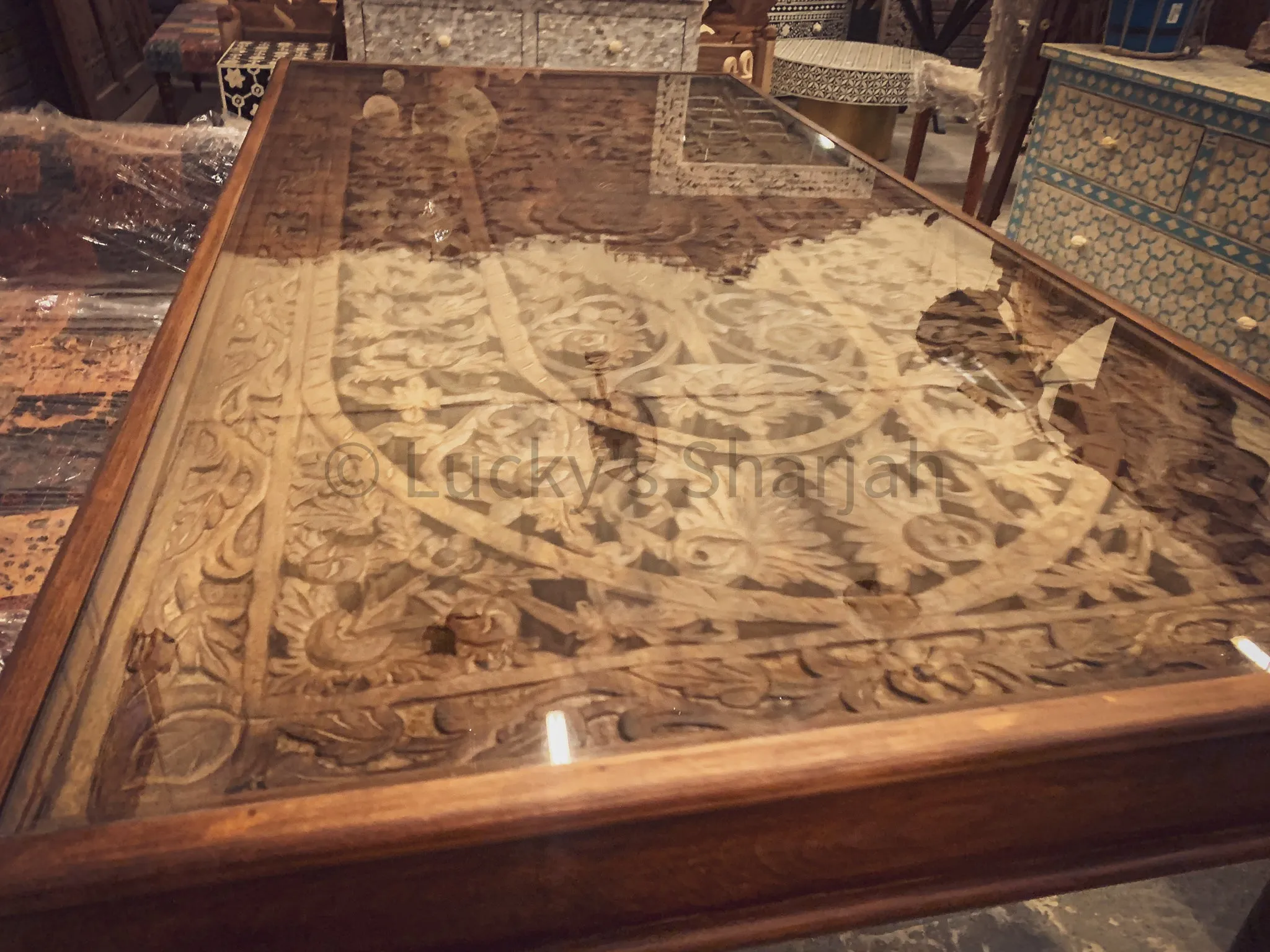 Carved Dining Table