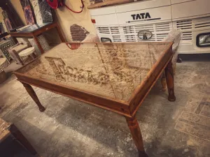 Carved Dining Table