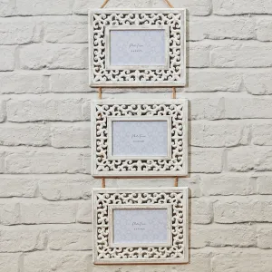 Carved Triple Frame