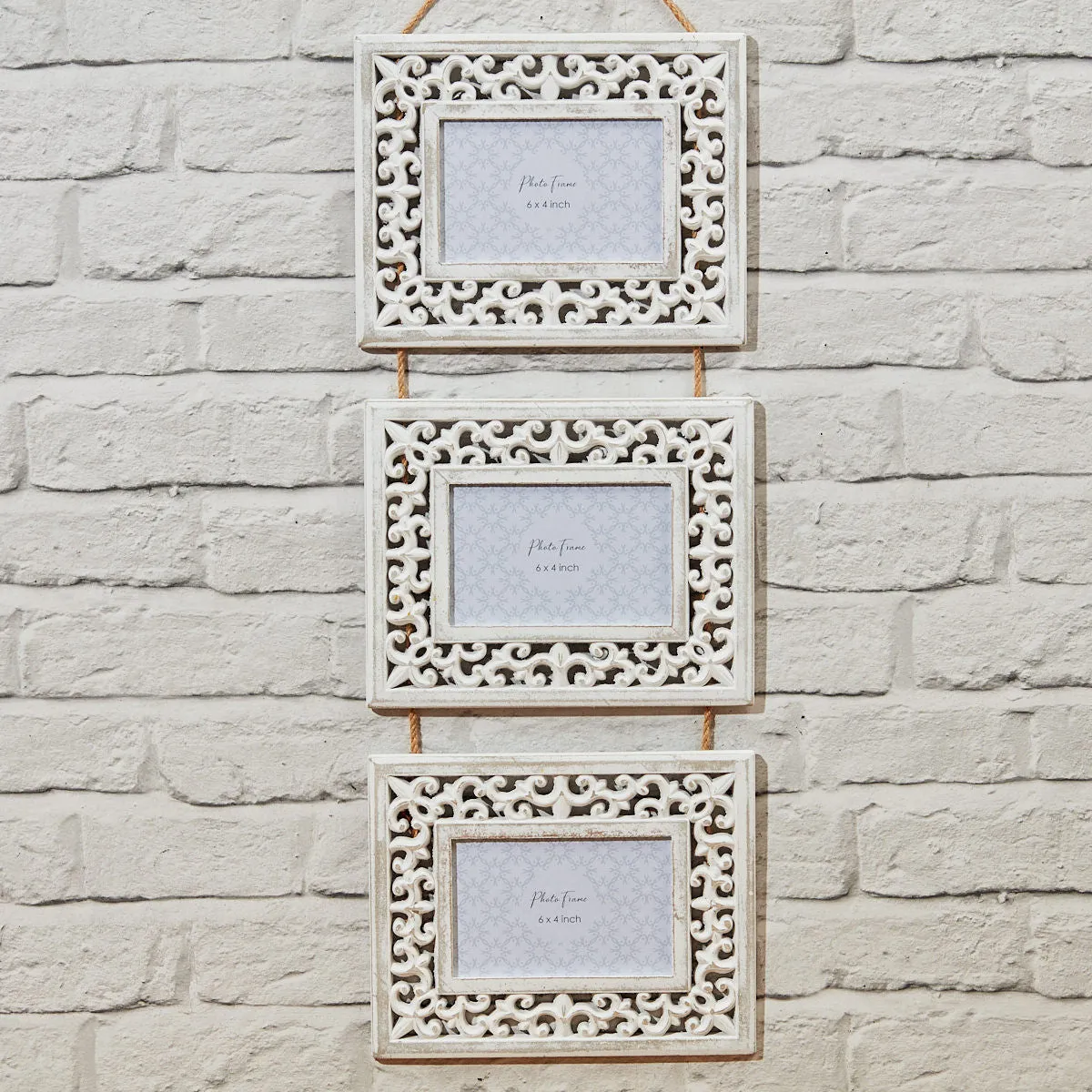 Carved Triple Frame