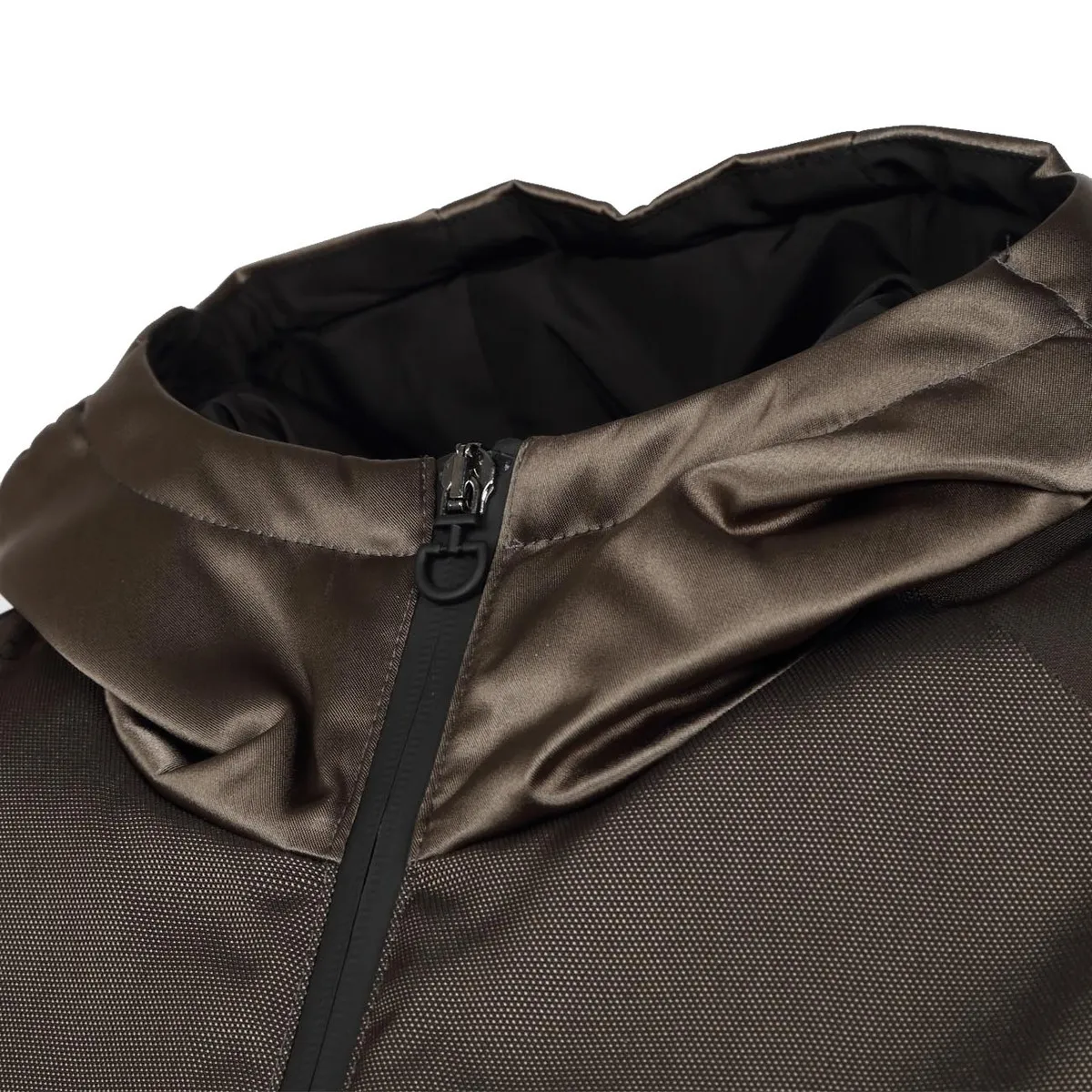 CAVALLERIA TOSCANA WOMEN&#x27;S SOFTSHELL WITH FULL ZIP HOOD COLOR BLACK / BRONZE