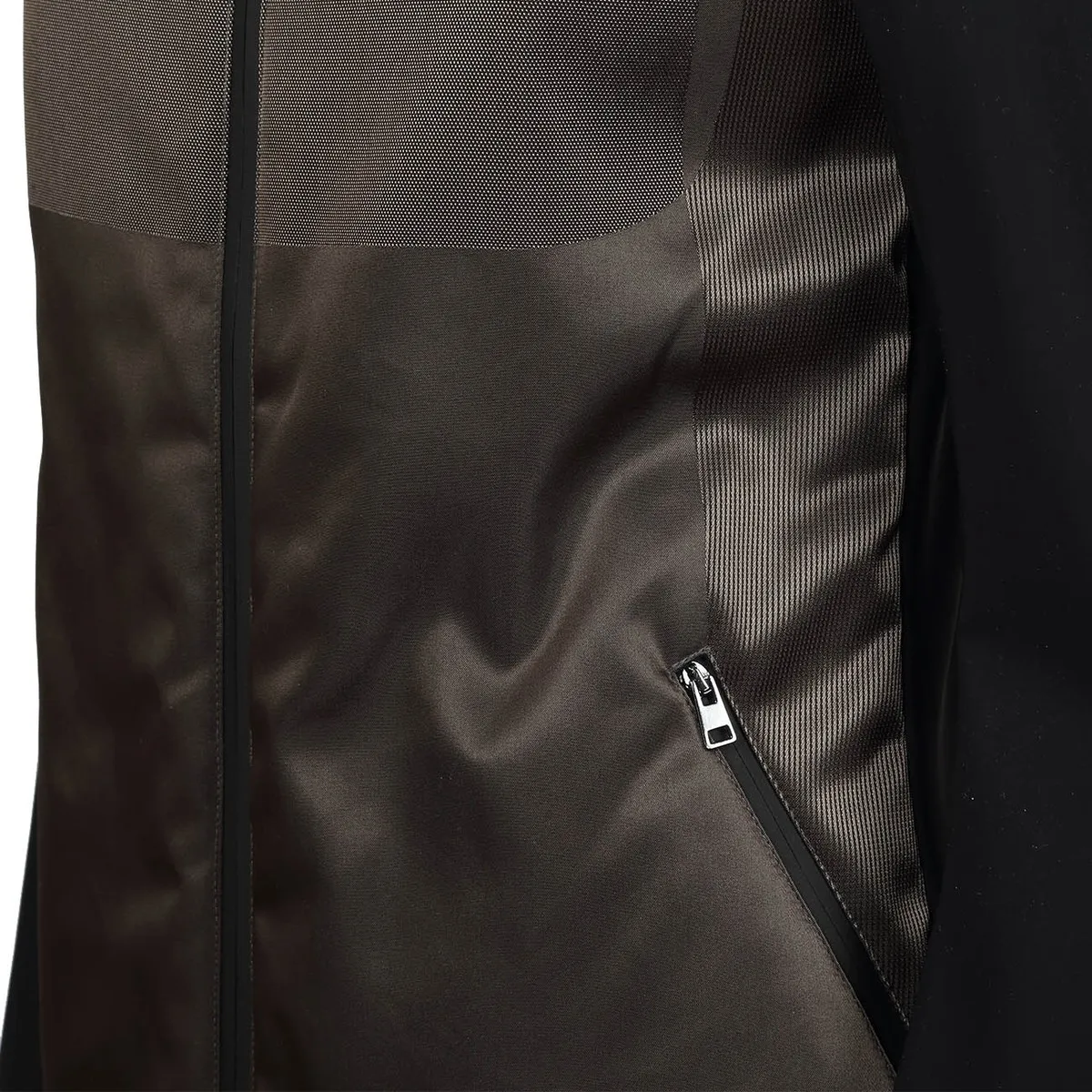 CAVALLERIA TOSCANA WOMEN&#x27;S SOFTSHELL WITH FULL ZIP HOOD COLOR BLACK / BRONZE