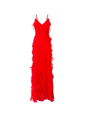 CECELIA DRESS in RED