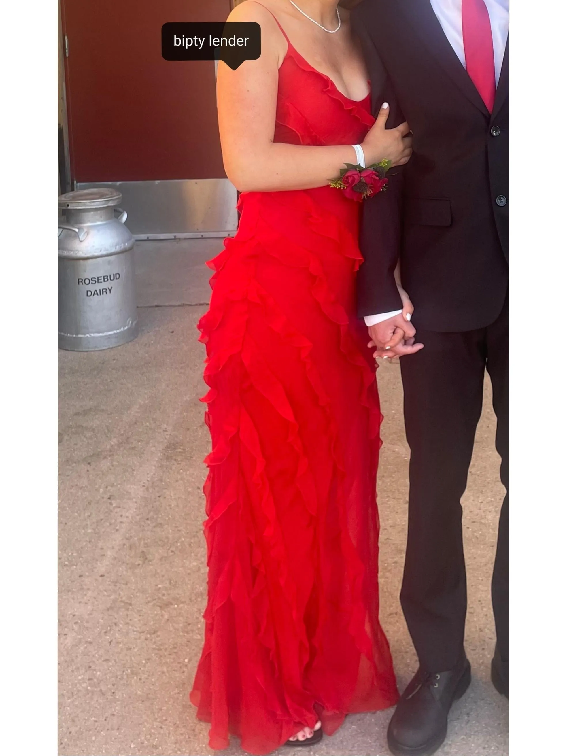 CECELIA DRESS in RED