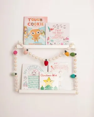 Christmas Light Felt Garland