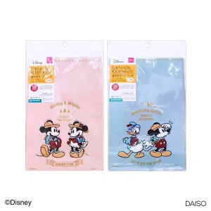 Clear Plastic Bag with Bottom Gusset Mickey and Friends