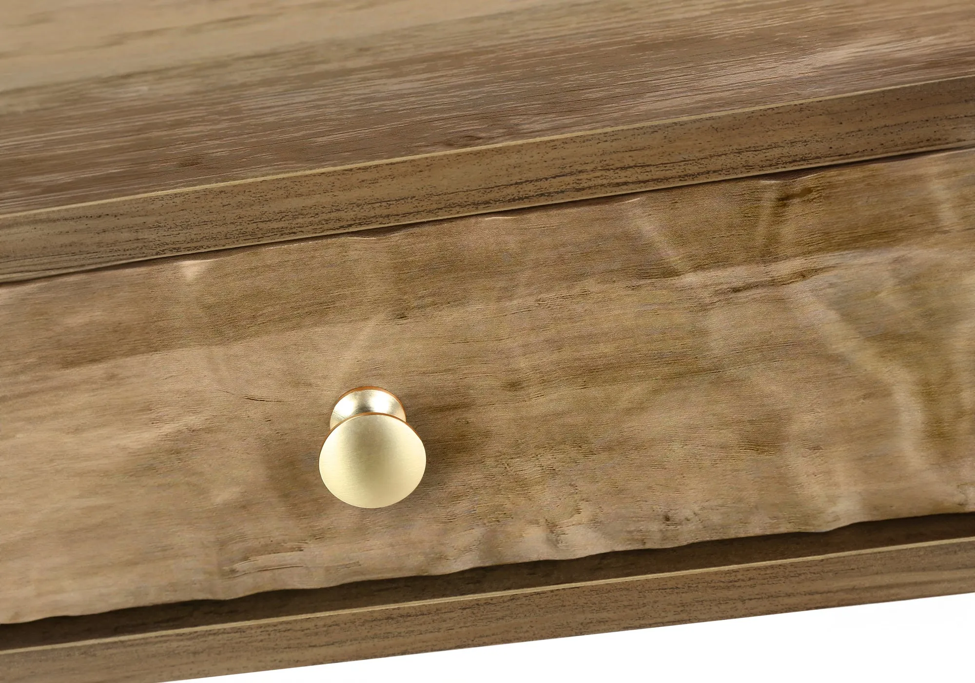 Coffee Table, Accent, Cocktail, Rectangular, Storage, Living Room, 44"l, Walnut Laminate, Wood Legs, Mid Century