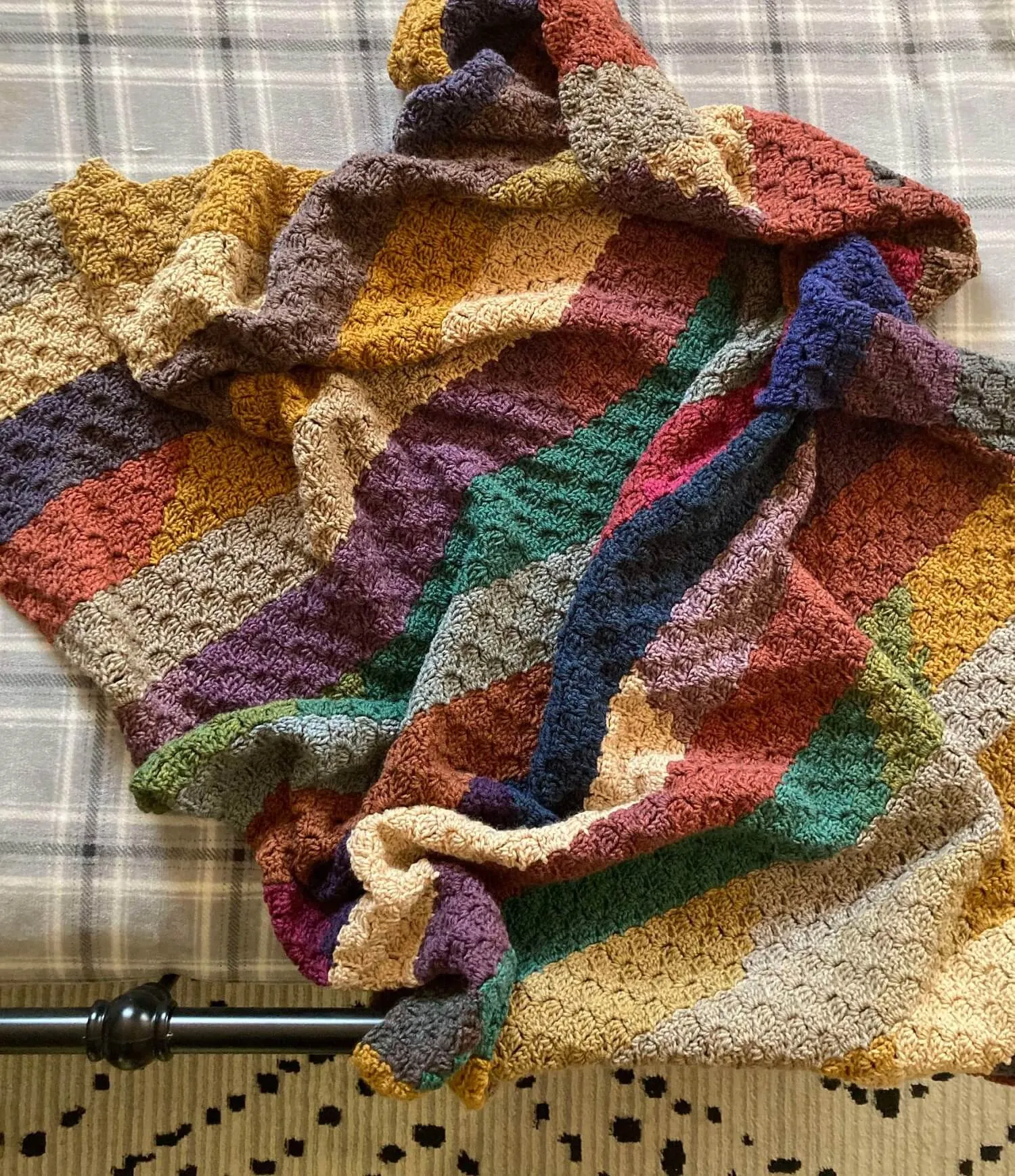 Crochet Kit - Autumn Sunset Blanket
