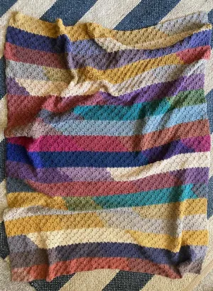 Crochet Kit - Autumn Sunset Blanket