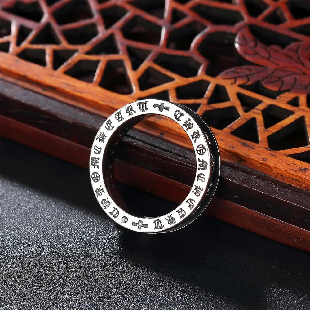 Croix Cross 2006 Symbol Titanium steel Ring for Men
