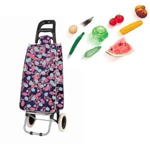 CRONY SC002 Shiping Cart Shopping Trolley Bag Folding Shopping Cart Collapsible Trolley Bag