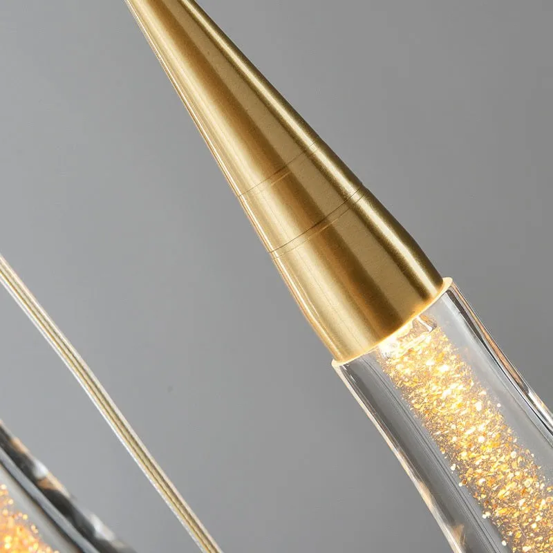 Crystal Droplet Chandelier