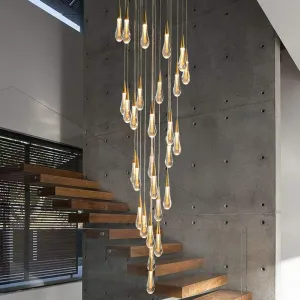 Crystal Droplet Chandelier