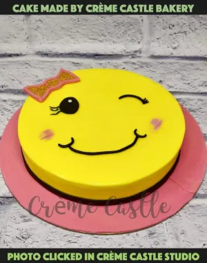 Cute Emoticon Cake