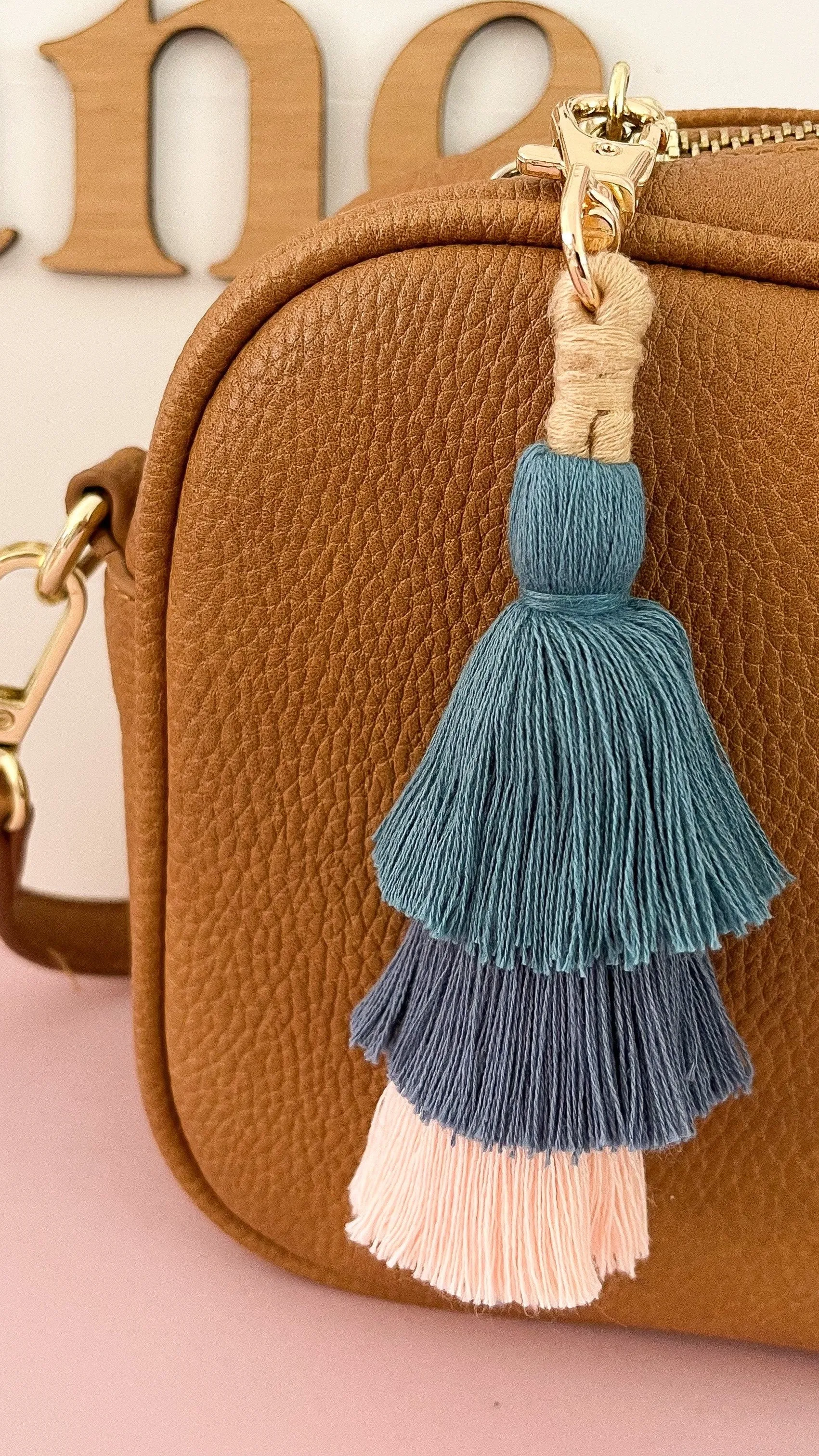 Daisy Lane Tassel Keyring - Lottie