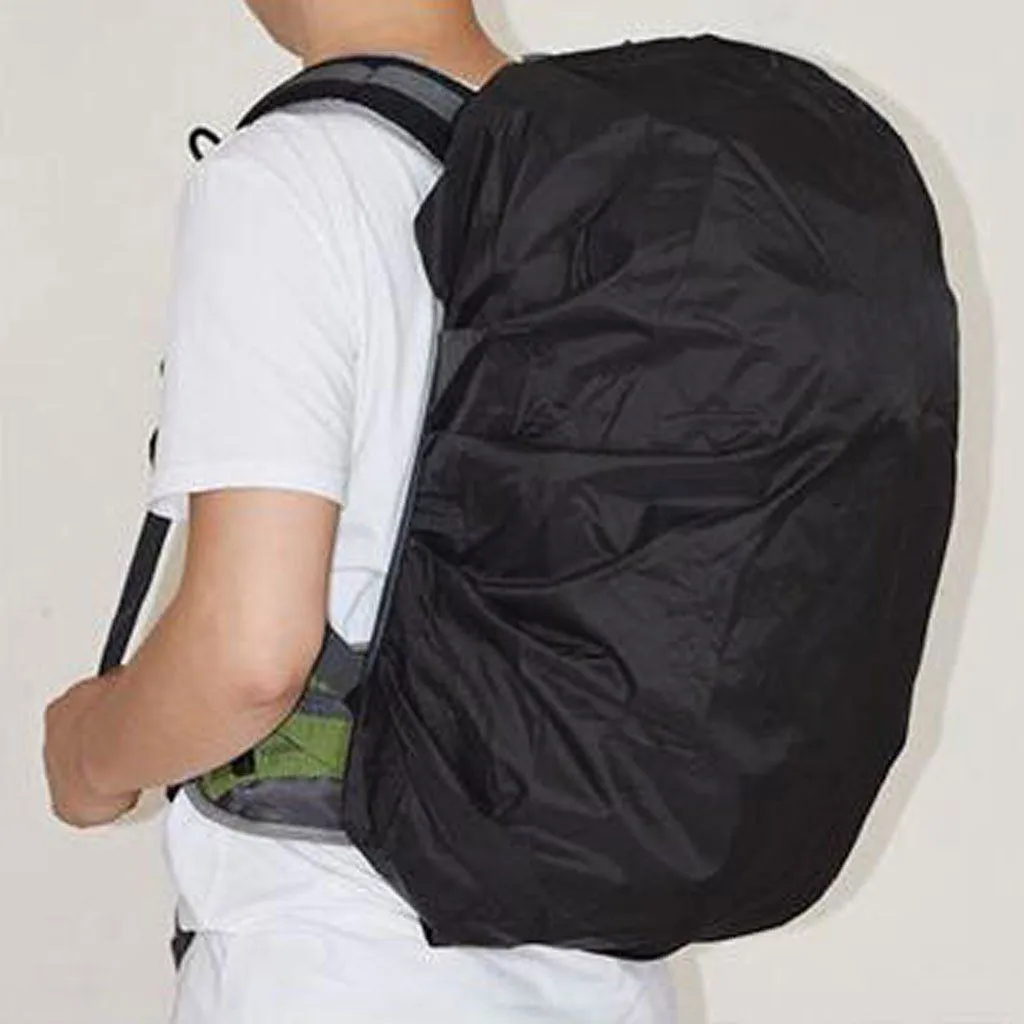Dhariwal PU Water & Dustproof Cover for Backpack 40L-50L with Internal Push Clip