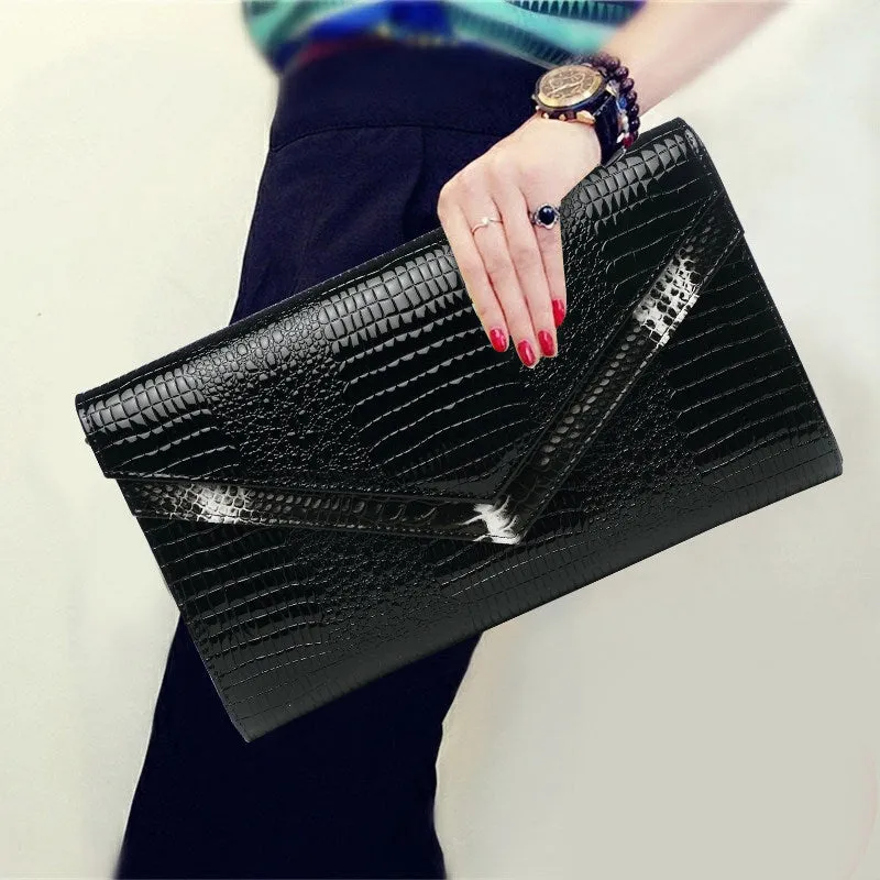 Double Flap Clutch Bag