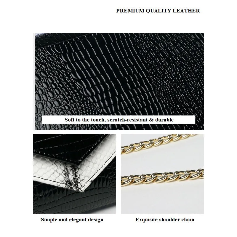 Double Flap Clutch Bag
