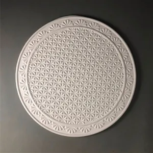 DT41 - Vintage 2 Texture Mold for Glass Slumping 9.25 Inch
