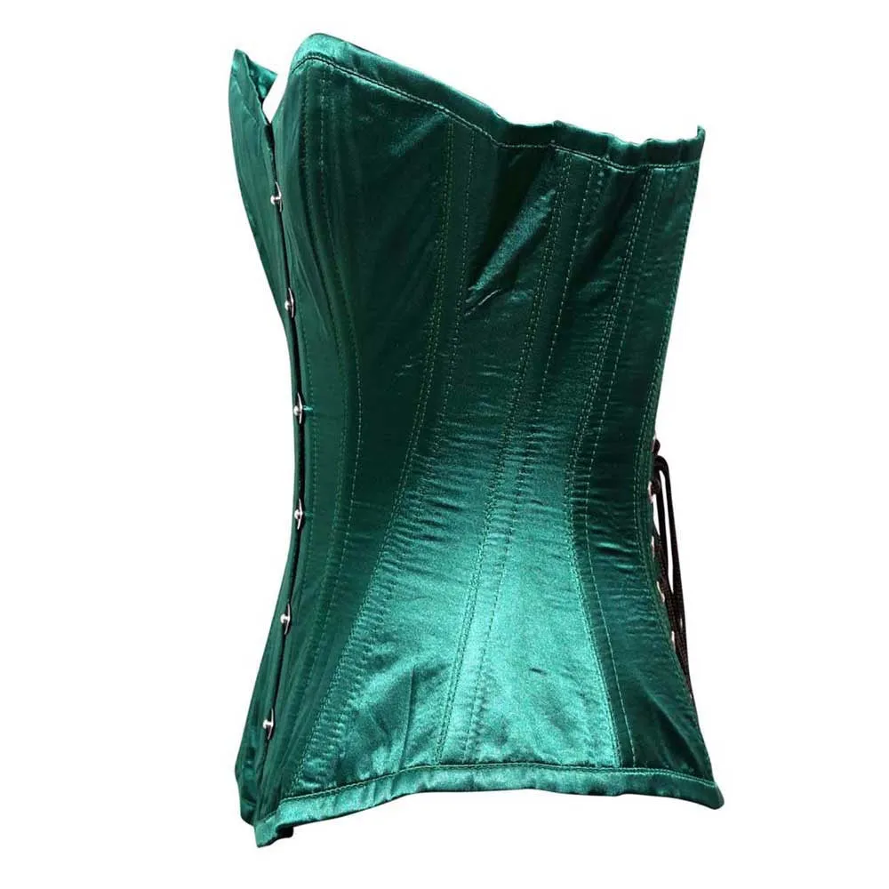 ELEGANT GREEN SATIN