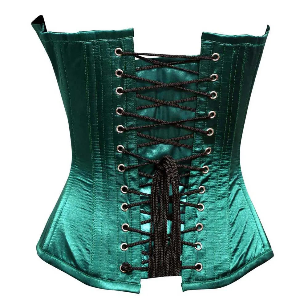 ELEGANT GREEN SATIN