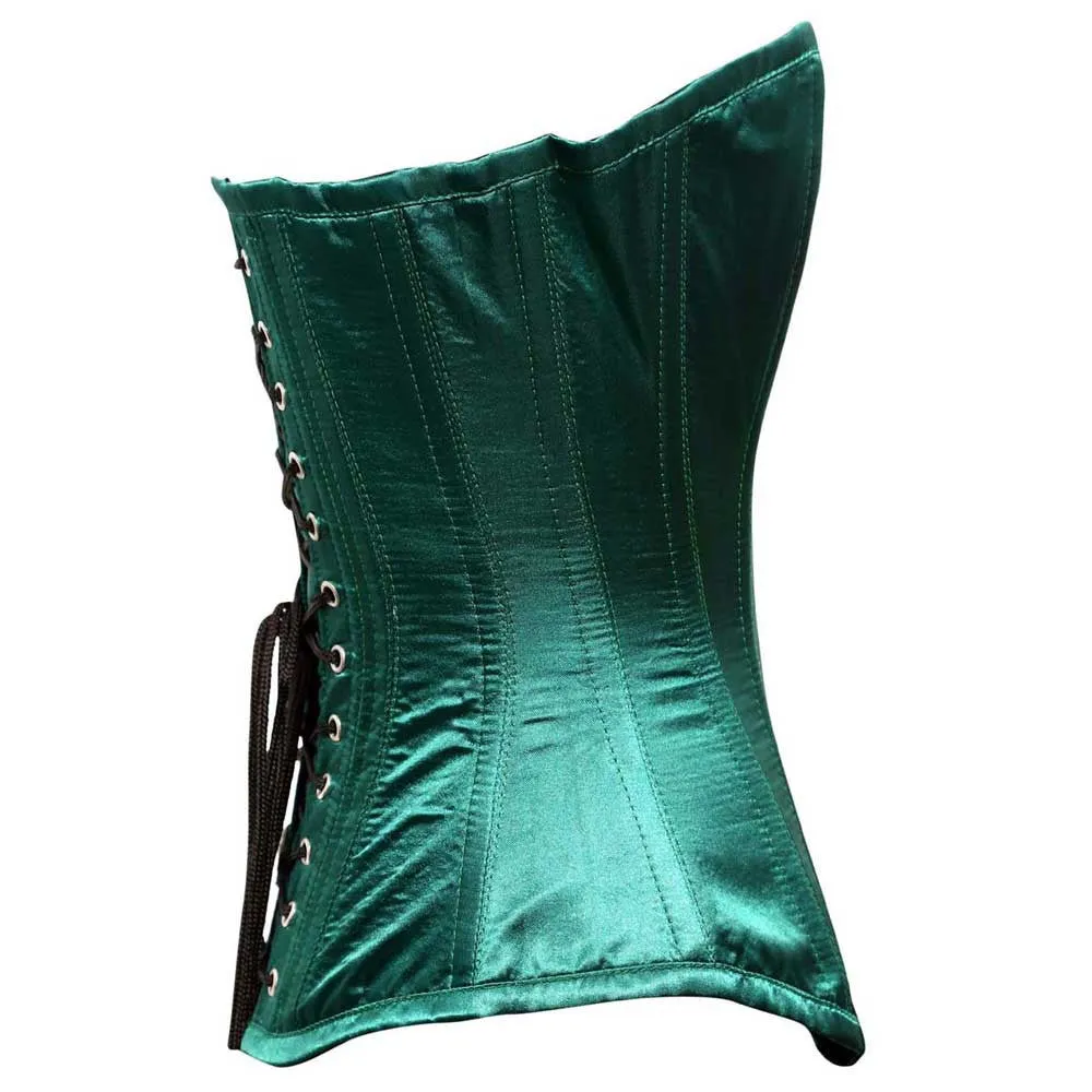 ELEGANT GREEN SATIN