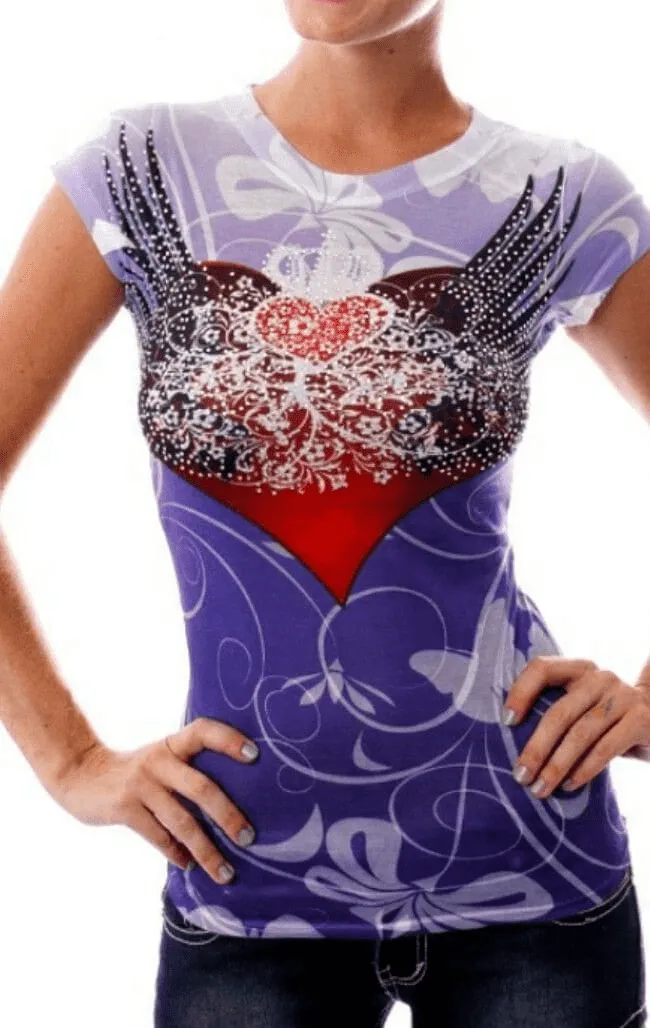 Elegant sublimation top