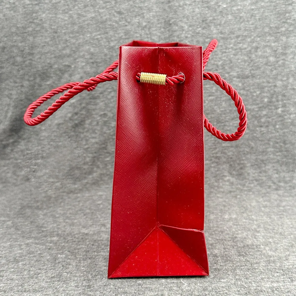 Estate Cartier Red Bracelet Box w. Bag & Pouch (Empty)
