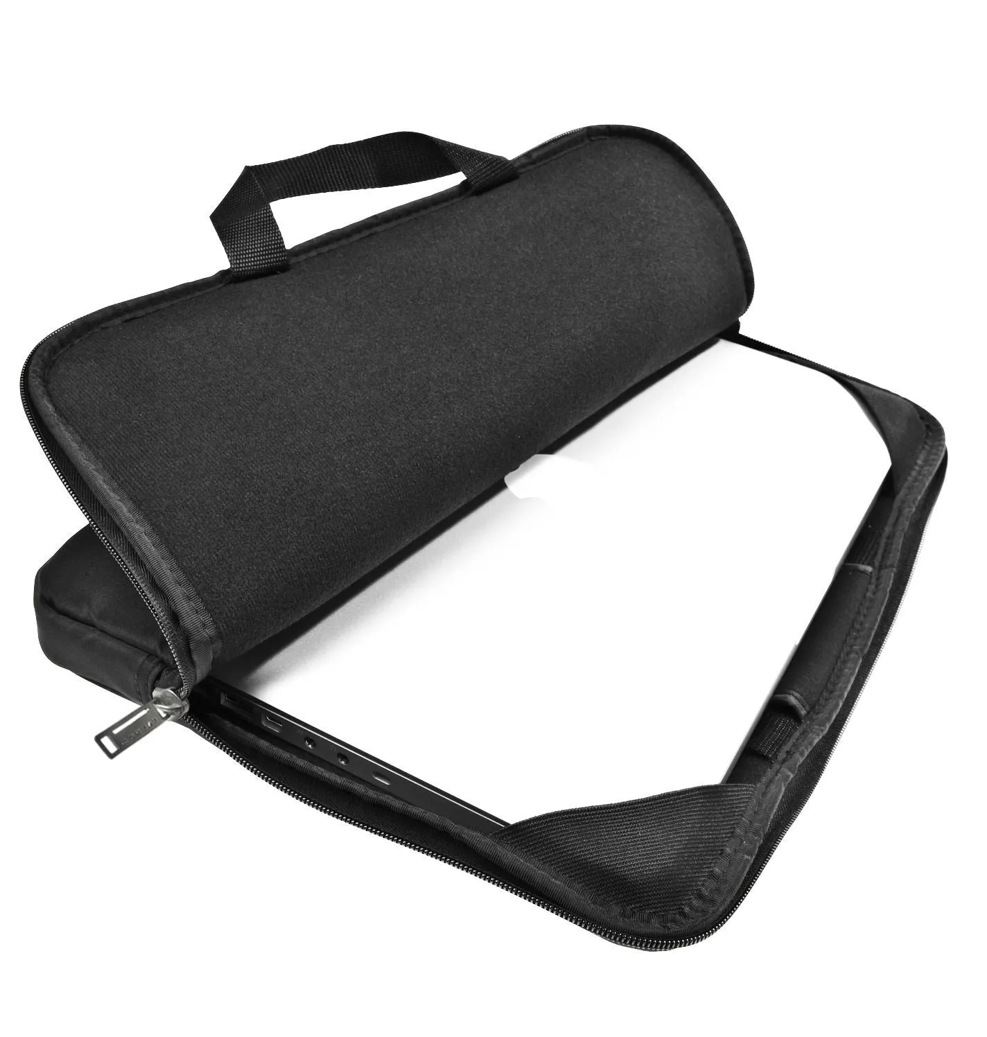 Everki Commute Laptop Sleeve 17.3'', Advanced Memory Foam for Protection, Soft Anti-scratch Inner Lining, Front Stash Pocket, Stow-away Carrying Handles