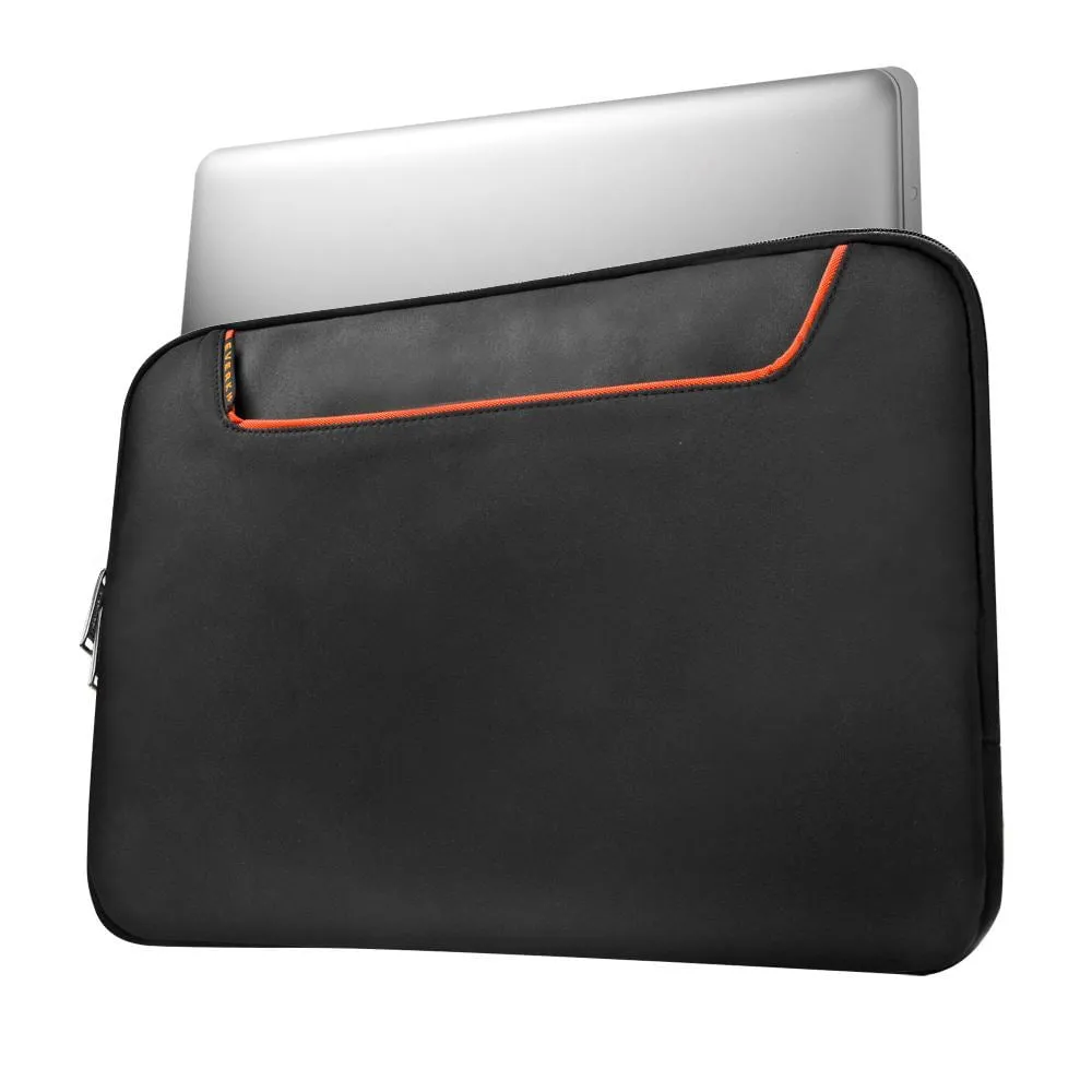 Everki Commute Laptop Sleeve 17.3'', Advanced Memory Foam for Protection, Soft Anti-scratch Inner Lining, Front Stash Pocket, Stow-away Carrying Handles