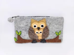 Felt Owl Purse