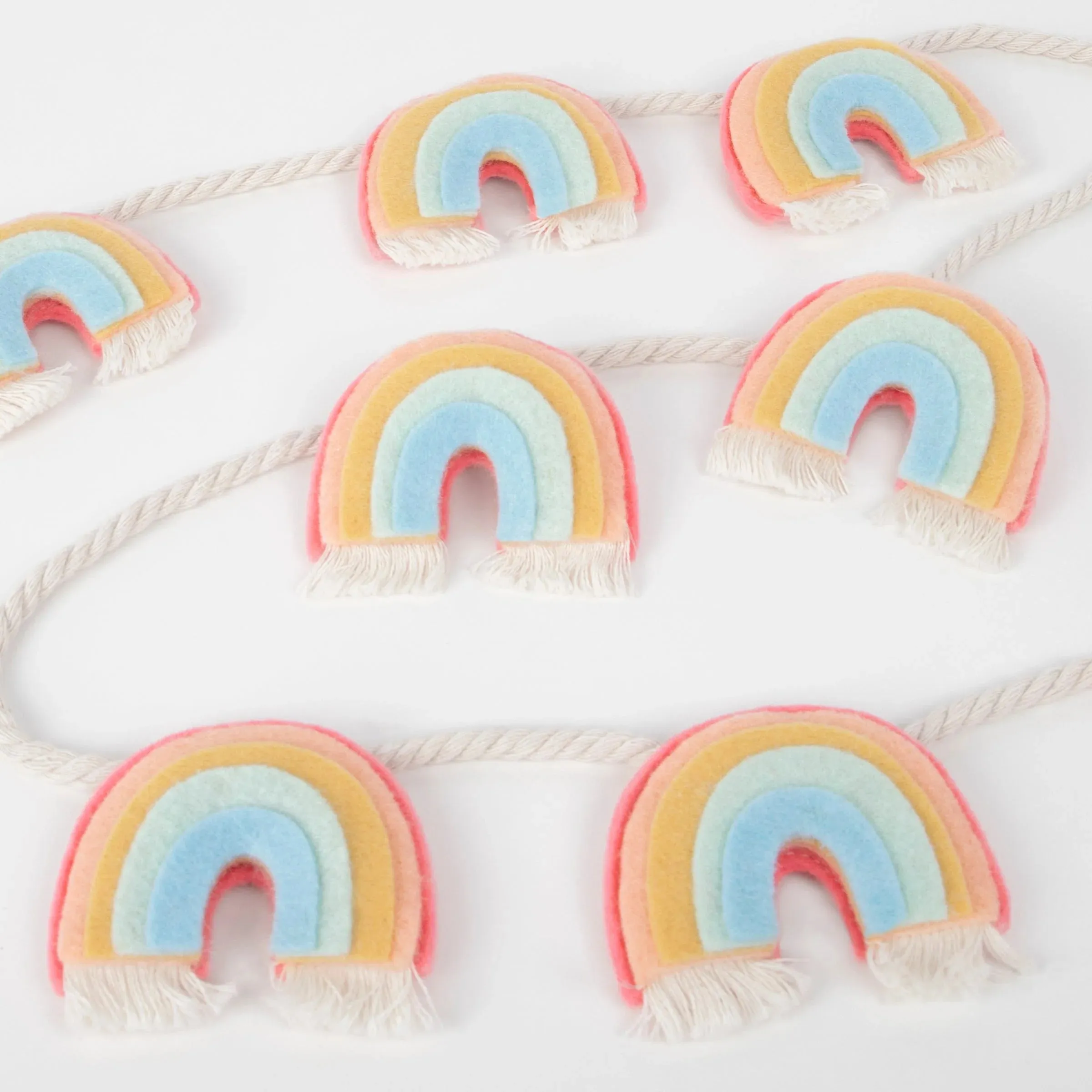 Felt Rainbow Garland