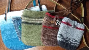 Felted Pocket Purses w/ Ann