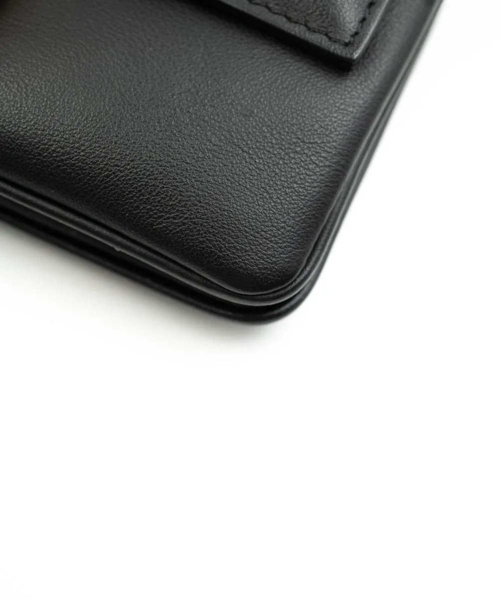 Fendi Black Double Face Baguette Cross Body Bag - AWL3981