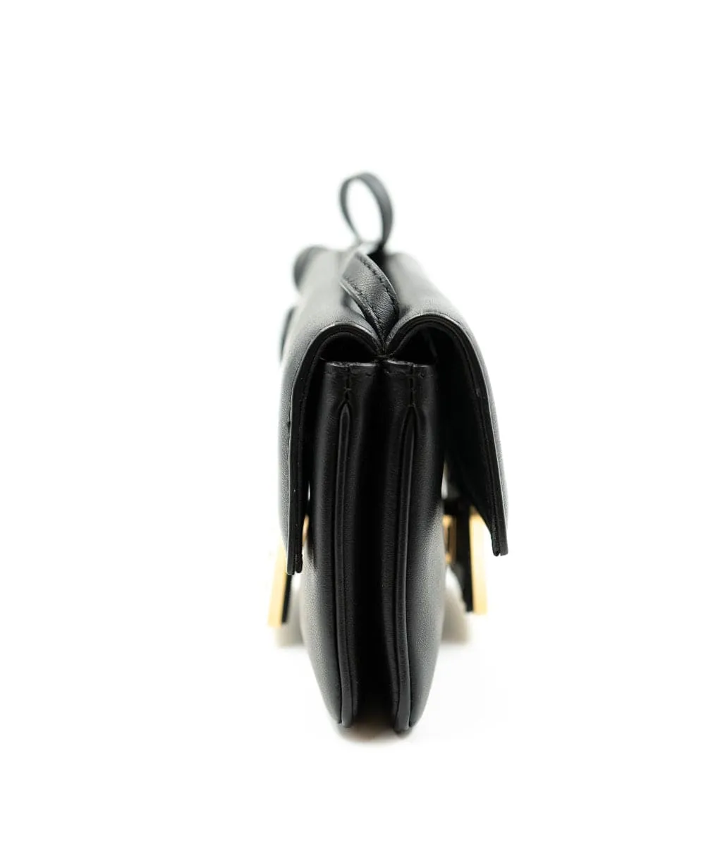 Fendi Black Double Face Baguette Cross Body Bag - AWL3981